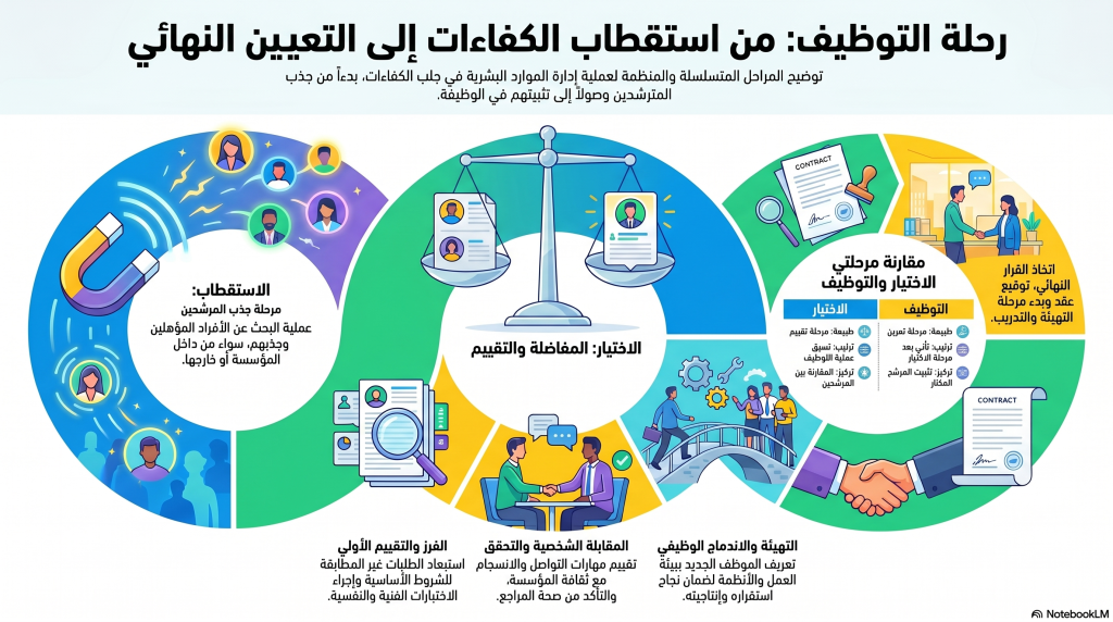 رحلة التوظيف